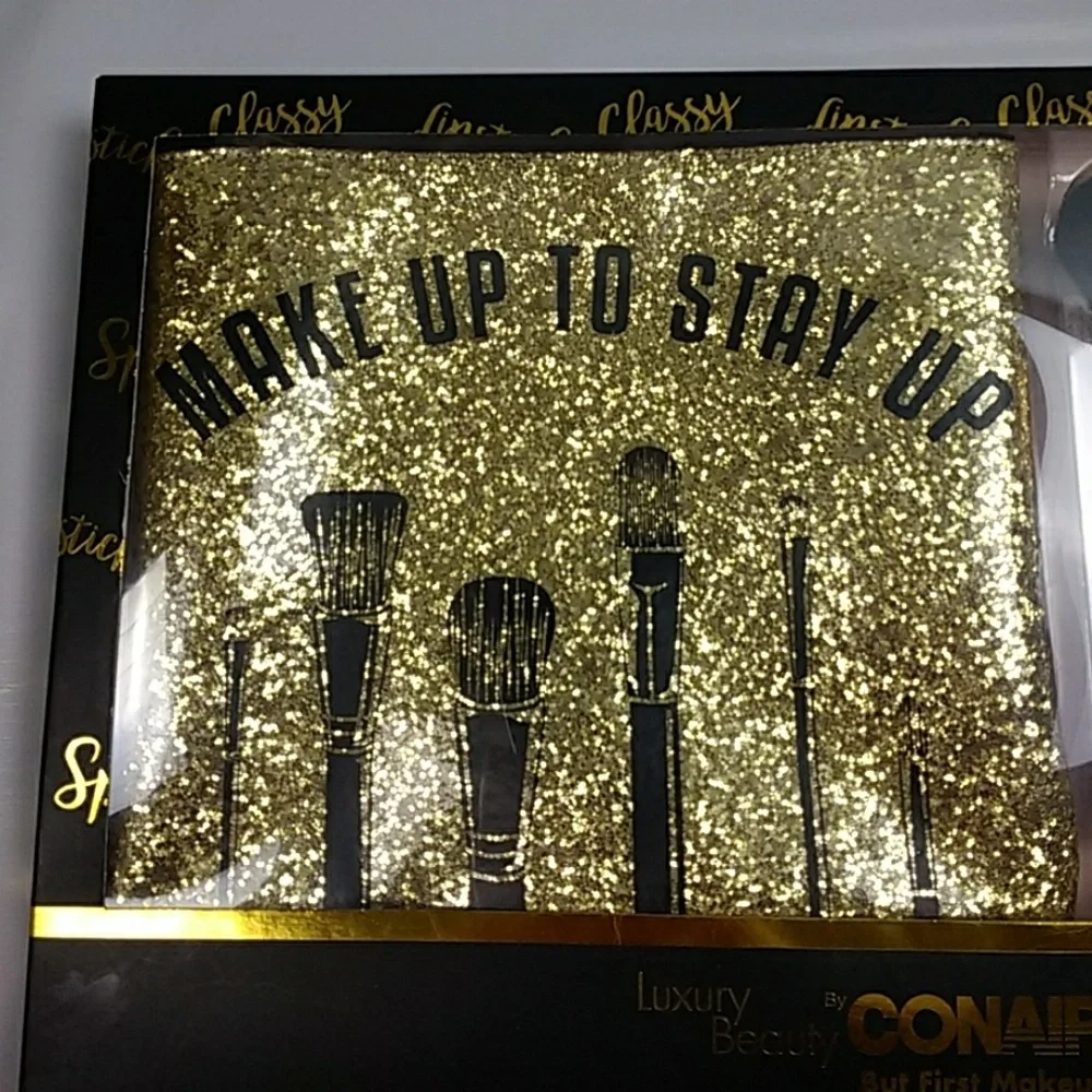 Makeup Brush Set and Bag